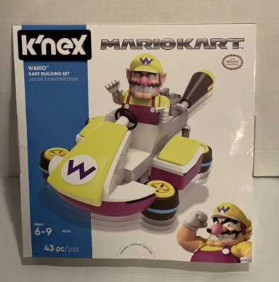 Knex Mario Kart Wario Kart Building Set 43 Pieces 1:1 Scale - Image 1 of 4
