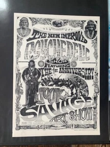 Rick Griffin The New Improved Psychedelic Shop 1967 Jook Savage Kunstshow Poster - Bild 1 von 3