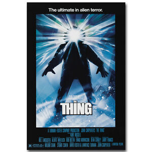 The Thing Horror Classic Movie Silk Poster 12x18 24x36 inch 002