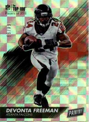 2018 Panini Day Checkerboard #70 Devonta Freeman /99 - NM-MT - Image 1 of 2