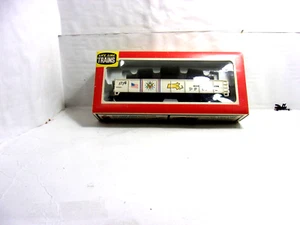d3   (HO)  Life-Like  '1776' STATE OF MASSACHUSETTS GONDOLA w/load and box - Picture 1 of 8