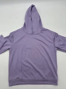 Good Vibes Hoodie Youth Girl 11-12Y Purple SHEIN…#1644 - Picture 1 of 7