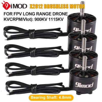 4x 9IMOD X2812 900KV 1115KV Brushless Motor 2-6S for RC FPV Multirotor Airplane - Image 1 of 4
