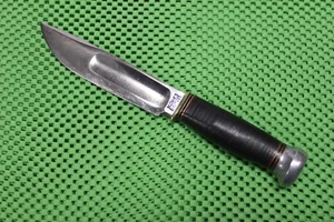 Marbles Gladstone IDEAL Knife Roller Coaster Stamp 5" Blade w/ Aluminum Pommel - Picture 1 of 8