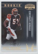 2005 Donruss Gridiron Gear Gold /100 Odell Thurman #120 Rookie