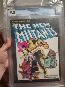 MARVEL GRAPHIC NOVEL #4 CGC 9.8 WP 1ST APPEARANCE OF THE NEW MUTANTS - Picture 1 of 7