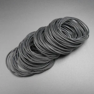  100 Stck. Silikon Gummi Antrieb Silica Gel Riemenscheibe Rund Riemen Ring 1,5 mm x 45 mm M1,5 - Bild 1 von 10