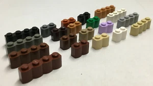 LEGO® - 5x ladrillo piedra empalizada 1x4 #30137 o 1x2 #30136 LOG - diferentes colores - Imagen 1 de 24