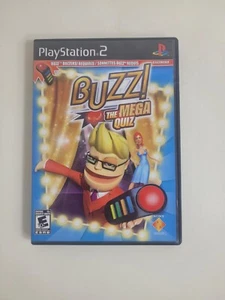 Buzz The Mega Quiz PS2 Playstation 2 Video Game Complete - Picture 1 of 5