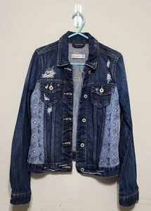 Abercrombie Kids Girl's Junior"s Blue Denim Jean Jacket Sz XL (16) - Picture 1 of 5