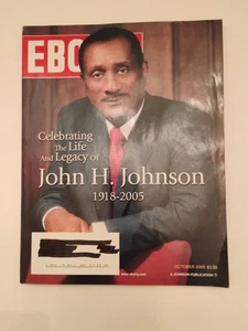 2005 OCTOBER EBONY MAGAZINE - JOHN H. JOHNSON COVER - SP 4175I - Picture 1 of 6