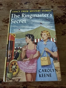 Nancy Drew The Ringmaster's Secret  Carolyn Keene #31 1955 HC-DJ - Bild 1 von 9