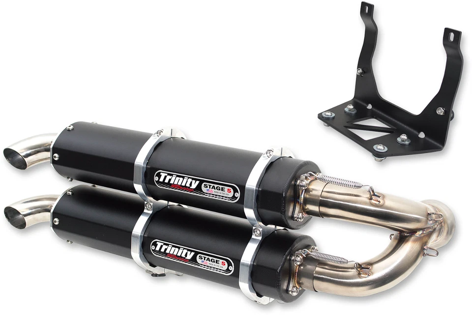 Trinity Racing Stage 5 Exhaust Muffler 2017-2023 Can-Am Maverick X3 Turbo 900 - Image 1 of 1