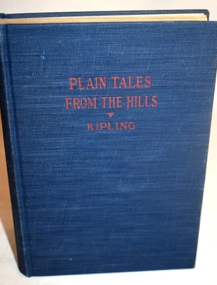 Plain Tales from the Hills by Rudyard Kipling Hardcover 1941 Court Book Company Foto 1 de 4