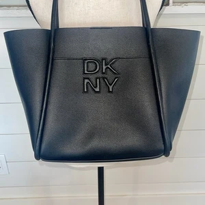 DKNY Monogram Large Shoulder Tote Handtasche Black - Bild 1 von 10