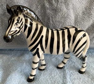 VINTAGE MCM PORZELLAN ZEBRA FIGUR/STATUE MADE IN JAPAN - Bild 1 von 10