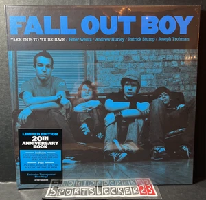 Fall Out Boy Take This To The Grave 20th Anniversary Coffee Table Book Vinyl LP - Picture 1 of 10