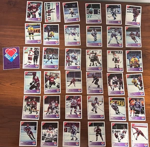Red Ace Russian Hockey Complete 1991-92 (17 Card Set) and 1992-93 (37 Card Set) - Picture 1 of 4