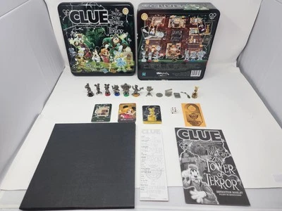 Disney Clue The Twilight Zone Tower Of Terror Board Game 2007 Used (Replaced Die - Image 1 of 4
