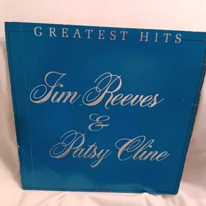 = PATSY CLINE & JIM REEVES GREATEST HITS 12'' VINYL LP RECORD ALBUM - Picture 1 of 6