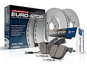 Mercedes-Benz E55 AMG 99-02 PowerStop Euro-Stop Premium Rear Brake Kit ESK6717 - Picture 1 of 9