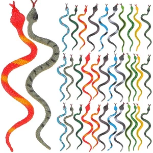 36 Pcs Halloween Decoration Artificial Realistic Party Favors Snake Props - Picture 1 of 10