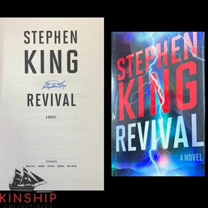 Stephen King signed Revival Hard Cover Book JSA LOA Rare Auto E347 - Picture 1 of 6