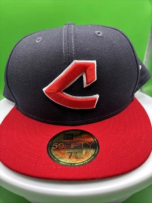 Cleveland Guardians New Era 59FIFTY MLB Cooperstown Fitted -Sz  7 7/8 -NEW ⚾️🧢 - Image 1 of 4