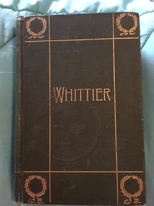 1904 Whittier’s Complete Poems By John Greenleaf Whittier Illustrations - Picture 1 of 10