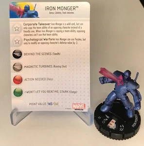Iron Monger #049 #49 El Invincible Iron Man Marvel Heroclix Súper Raro - Imagen 1 de 2