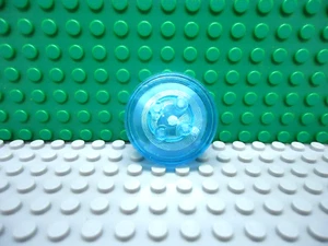 Lego mini figure 1 Dimensions Toy Tag Trans Blue Blank Pack Disk - Picture 1 of 2