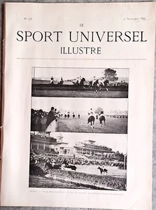 VENERIE EQUIPAGE DE SAINT AUGUSTIN HARAS CHEVAUX SETTER LE SPORT UNIVERSEL 1899 - Foto 1 di 14