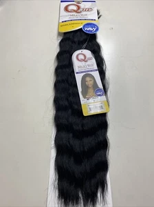 MILKY_WAY QUE HUMAN HAIR_MASTER MIX_SUPER_BULK_16"_#1 - Picture 1 of 4