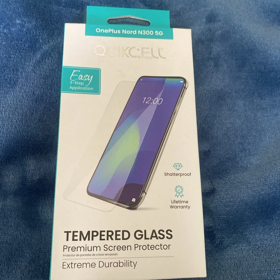 Quikcell Goof Proof Tempered Glass Screen Protector For One Plus Nord N200 5g - Image 1 of 4