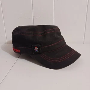 Adidas Nebraska Corn Huskers Cadet Style Cap Hat Black Red  - Picture 1 of 5