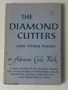 The Diamond Cutters & Other Poems - Adrienne Rich 1st Ed HC 1955 VG DJ Rare Book - Imagen 1 de 22