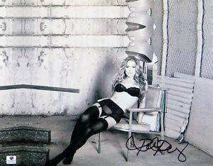 Ronda Rousey Signed Autographed 11X14 Photo UFC Sexy B/W Lingerie GV830624