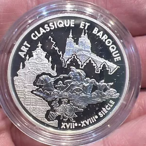 2000 FRANCE SILVER 6.559 FRANCS CLASSIC & BAROQUE ART - Picture 1 of 5