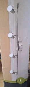 Hampton Bay Kenmont 4 ft. Brushed Nickel LED Track Light - Picture 1 of 12