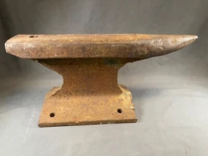 Anvil, Vtg Railroad Rail Anvil, 22 lbs. 11 oz., 13.75" Long Hand Made 5830 - Picture 1 of 16