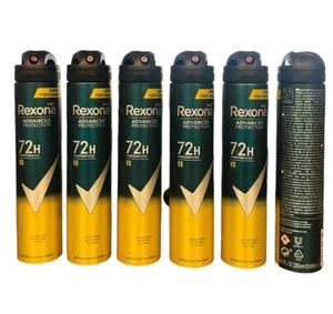 Rexona MEN V8 72H ANTI-PERSISTENT MOTION ACTIVATED PROTECTION 0 Alcohol 6 Pk - Picture 1 of 3