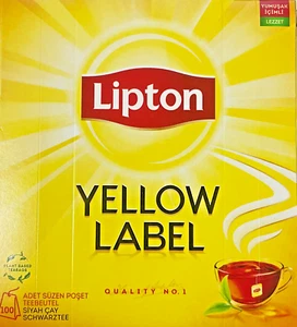 Lipton 100-Teebeutel Yellow Label Tee - Schwarztee - Bild 1 von 1