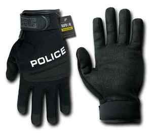 Digital Leather Duty Tactical Gloves Police Rapdom T29 BLK