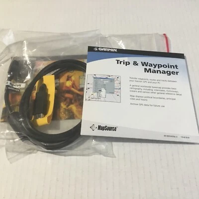 Garmin Mapsource * Trip & Waypoint Manager ver 2.02 work w/ windows . - Image 1 of 4
