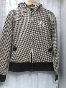 Volcom Sherlock Holmes Zip Up Brown Hoodie Kids Size Medium - Picture 1 of 8