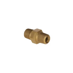 PrecisionGeek Aluminio 1/8 NPT a 1/8 NPT Macho a Macho Adaptador/Unión Acoplador - Dorado - Imagen 1 de 1