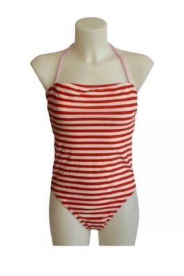 Купальник J.CREW в красную полоску 1 штука размер 12 - Изображение 1 из 2