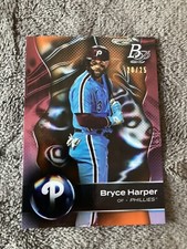 2023 Bowman Platinum Bryce Harper Parallel/25!