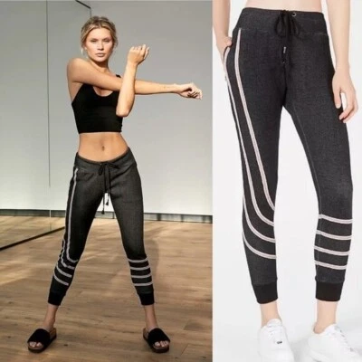 Free People Far Out Jogger Black Small Pants Size Large New With Tags Boho L NEW - Image 1 of 4