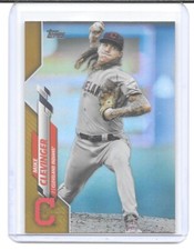 2020 Topps Series 1 Gold Foil #241 Mike Clevinger (Indians)